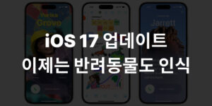 iOS 17 업데이트