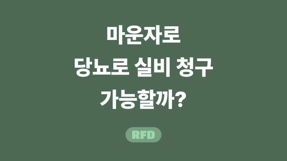 마운자로 당뇨 실비