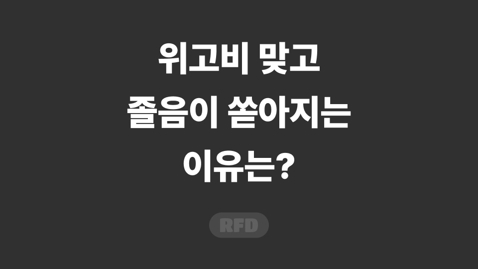 위고비 졸음