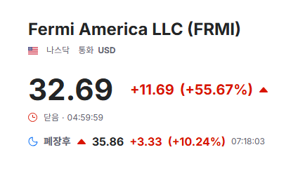 fermi america 주식, 투자해도 될까? 기업 분석과 리스크 정리 2 fermi america 주식 나스닥