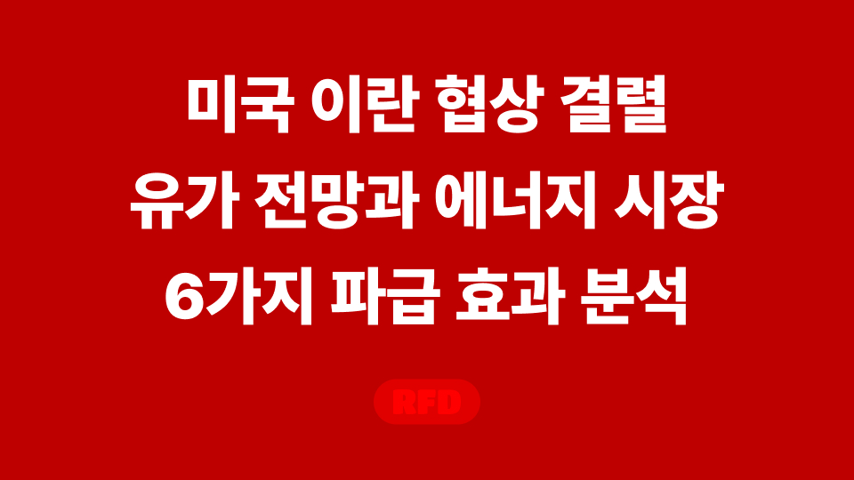 미국 이란 협상 결렬 유가