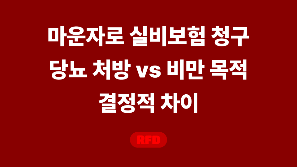 마운자로 실비보험