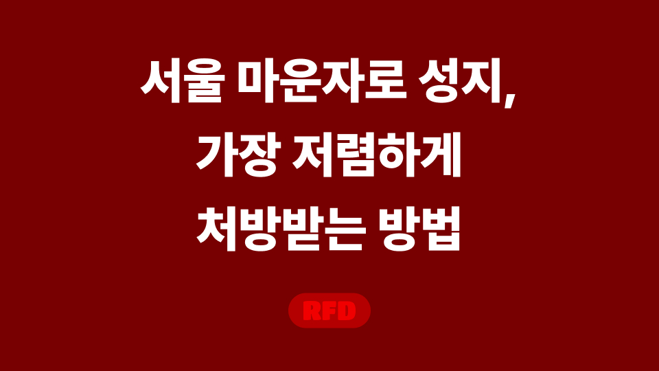 서울 마운자로 성지